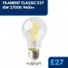 FILAMENT CLASSIC E27 8W 2700K 960lm