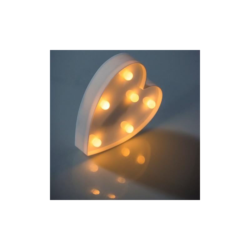 SERCE PLASTIKOWE LED