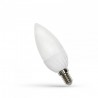 Żarówka LED E14 6W świecowa - Biała Zimna