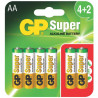 Bateria AA Super Alkaline (LR6)