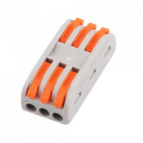 Złączka Instalacyjna 3x3x4mm 0.08-2.5(4.0)mm NYLON 32A V-TAC