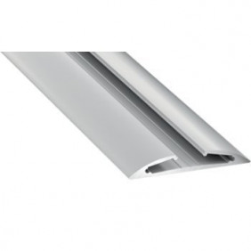 Profil aluminiowy do taśm LED RETO - srebrny - 1 metr