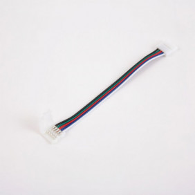 Złączka LED RGBW 12mm dwustronna z przewodem