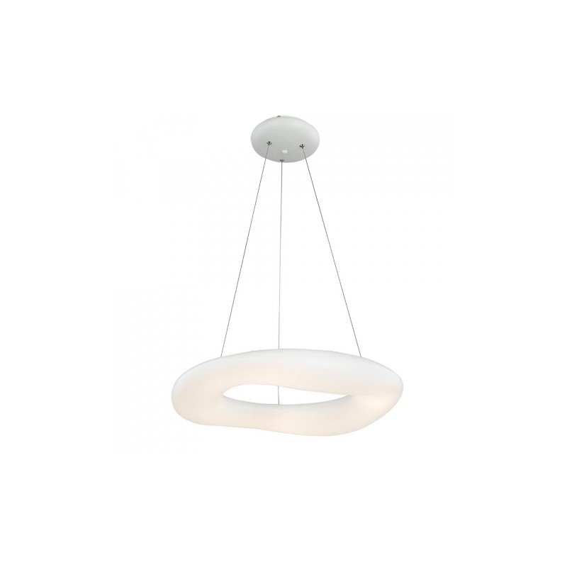 Oprawa LED V-TAC 82W Zwis Okrągły Zmiana Barwy Światła D:750xH1200 Ściemnianie Biały VT-7750