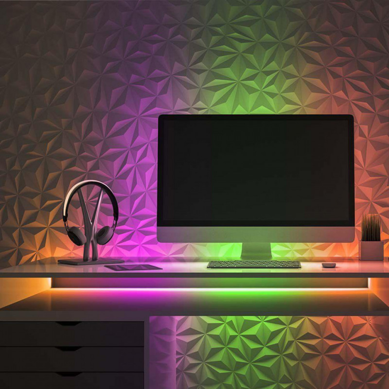 Neon Flex V-TAC 24V 10mb 12W/m MAGIC COLOR VT-551 RGB