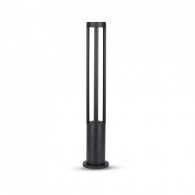 Słupek Ogrodowy V-TAC 10W LED IP65 Czarny 80cm VT-820 6400K 1000lm