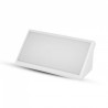 Oprawa Ścienna V-TAC 20W LED Ukośna Biała IP65 VT-8054 4000K 2045lm
