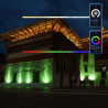 Projektor LED WiFi V-TAC 20W Czujnik Ruchu Czarny Z MUFĄ SMART Amazon Alexa Google Home VT-5192S RGB+3000K-6500K 1500lm