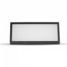 Oprawa Ścienna V-TAC 12W LED Ukośna Czarna IP65 VT-8054 6400K 1250lm