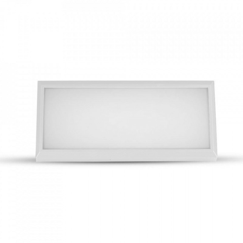 Oprawa Ścienna V-TAC 12W LED Ukośna Biała IP65 VT-8054 4000K 1250lm