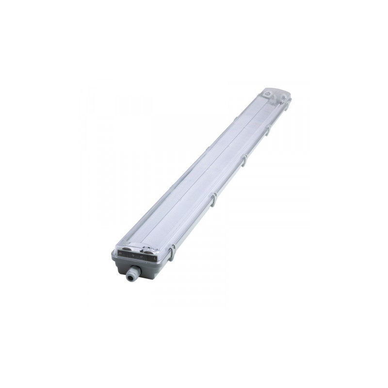 Oprawa hermetyczna LED 2x120cm IP65 z odbłyśnikiem