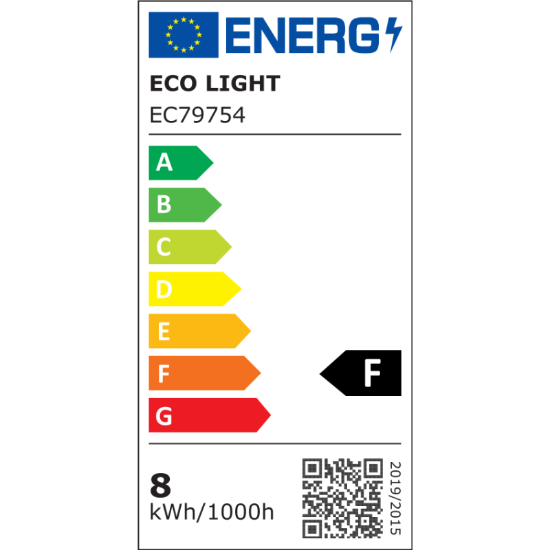 ŻARÓWKA LED MR16 EcoLight 8W 12V AC/DC 3000K 720lm