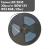 Taśma LED 2835 30pcs/m 180W 12V IP63 RGB /25m