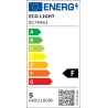 ŻARÓWKA LED C30 CANDLE E14 5W 6500K 450lm