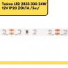 Taśma LED 2835 300 24W 12V IP20 ŻÓŁTA /5m