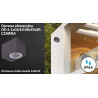 Oprawa elewacyjna OE-6 1xGU10 68x92x81 CZARNA