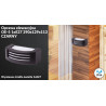 Oprawa elewacyjna OE-5 1xE27 290x129x113 CZARNY