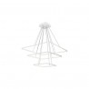 Lampa Wisząca Nix White 117W Led