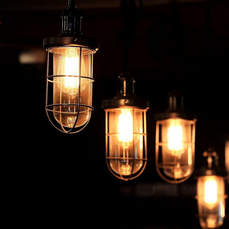 4W ST64 FILAMENT BULB-CLEAR COVER COLORCODE:3000K E27