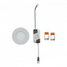 3W LED PANEL LIGHT WITH EMC DRIVER 4000K ROUND