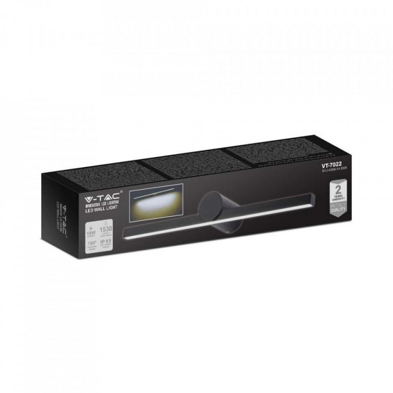 LED 12W MIRROR LIGHT COLORCODE:4000K BLACK BODY