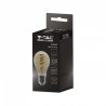 Żarówka LED V-TAC 4W E27 A60 Spiral Filament Bursztyn VT-2154 2200K 400lm
