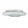 Oprawa LED V-TAC 80W Oprawa Sufitowa Owal Zmiana Barwy Światła D:750xH120 Ściemnianie Biały VT-7752 2700K-6400K 7300lm 3 Lata Gw