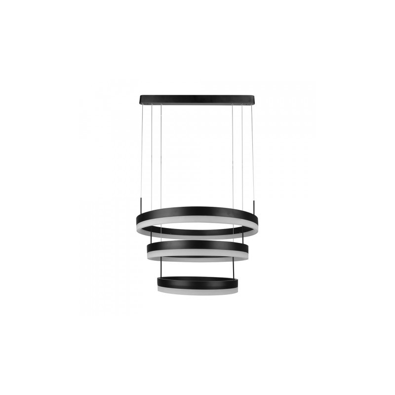 Oprawa LED V-TAC 82W Soft Light Chandelier Ściemnianie Czarny 3000K VT-82-3