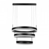 Oprawa LED V-TAC 82W Soft Light Chandelier Ściemnianie Czarny 3000K VT-82-3