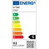 Oprawa LED V-TAC 82W Soft Light Chandelier Ściemnianie Czarny 3000K VT-82-3