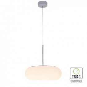 Oprawa Zwieszana V-TAC 40W LED Wisząca Triac Ściemnialna Biała VT-7502 3000K 3200lm