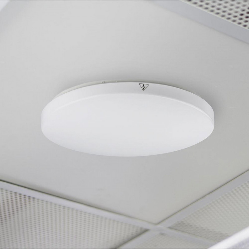 Plafon Natynkowy Okrągły V-TAC 15W LED SAMSUNG CHIP IP44 100Lm/W VT-8033 4000K 1850lm 3 Lata Gwarancji