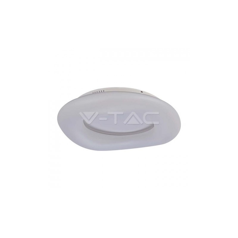 Oprawa LED V-TAC 39W Oprawa Sufitowa Owal Zmiana Barwy Światła D:600xH120 Ściemnianie Biały VT-7609