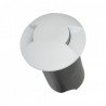 Oprawa Gruntowa Najazdowa 1W LED Biała 2-stronna IP67 VT-1161 6500K 50lm