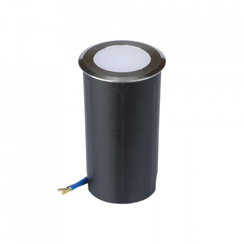 Oprawa Gruntowa Najazdowa Podłogowa V-TAC 1W LED Srebrna IP67 VT-1151 6500K 51lm