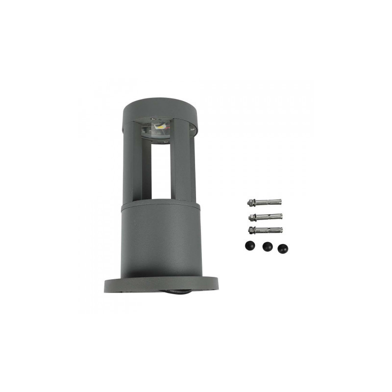 Słupek Ogrodowy V-TAC 10W LED IP65 Szary 25cm VT-830 4000K 1000lm