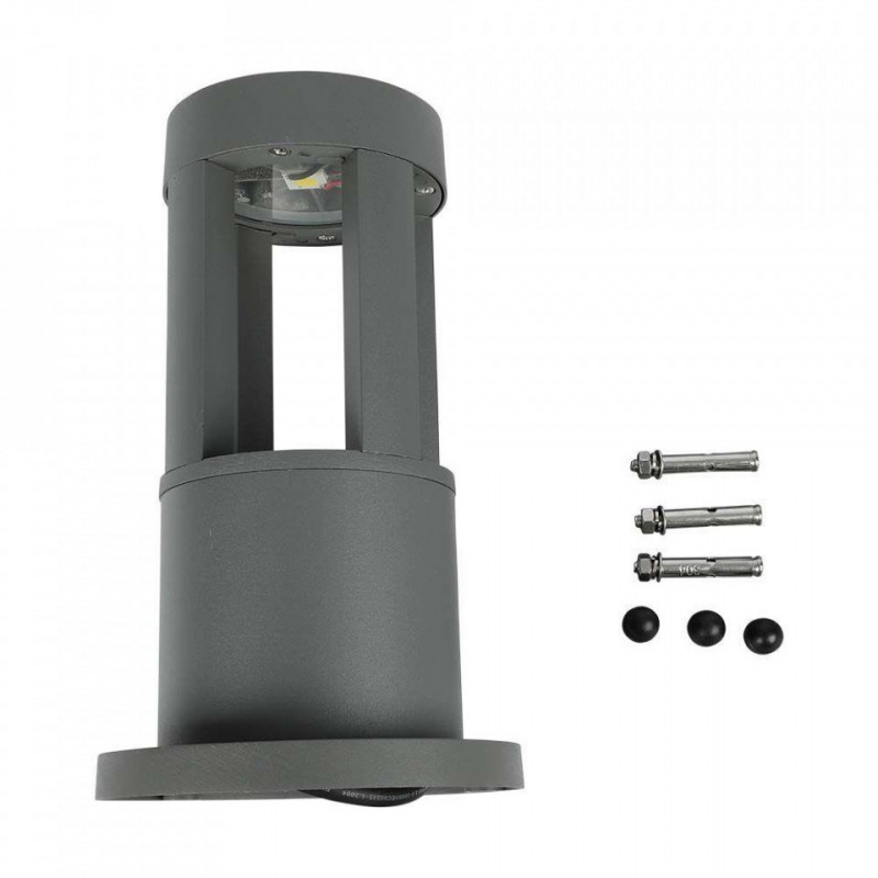 Słupek Ogrodowy V-TAC 10W LED IP65 Szary 25cm VT-830 4000K 1000lm