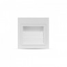 Oprawa schodowa LED V-TAC 3W LED Kwadrat Biała 230V VT-1143 4000K 200lm