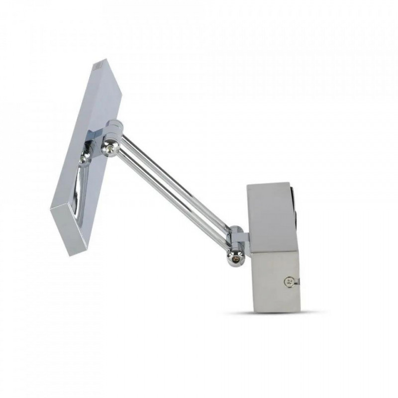 Oprawa V-TAC 9W LED nad Lustro Obraz Chrom 45cm VT-7009CH 3000K 380lm 3 Lata Gwarancji