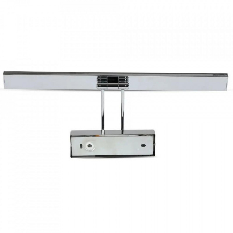 Oprawa V-TAC 9W LED nad Lustro Obraz Chrom 45cm VT-7009CH 3000K 380lm 3 Lata Gwarancji