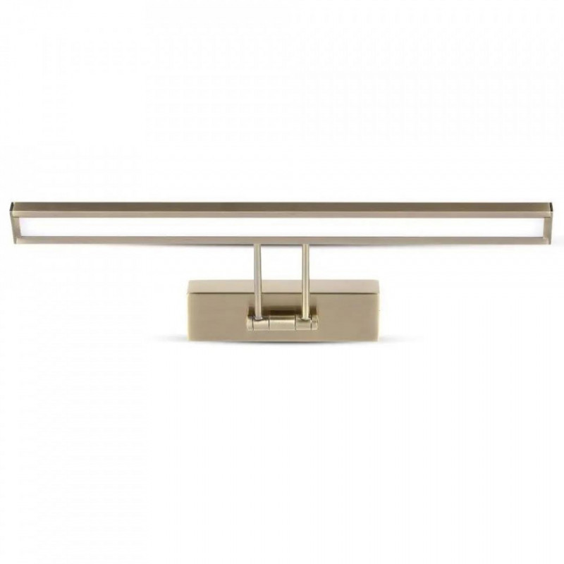 Oprawa V-TAC 9W LED nad Lustro Obraz Złoty 45cm VT-7009 3000K 380lm 3 Lata Gwarancji
