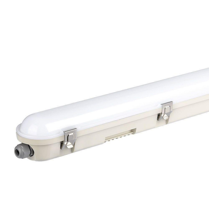 Oprawa Hermetyczna LED V-TAC SAMSUNG CHIP M-SERIES 48W 150cm 120Lm/W ML SS Clip Układ Awaryjny VT-150048E 4000K 5760lm 3 Lata Gw