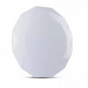 Plafon Sufitowy V-TAC 40W LED Pilot CCT fi.350 Gwiazdy Diament VT-8404 2700K-6400K 4000lm