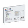 Oprawa Gipsowa V-TAC Kinkiet Ścienny G9 Biały 400x400 VT-11005 3 Lata Gwarancji