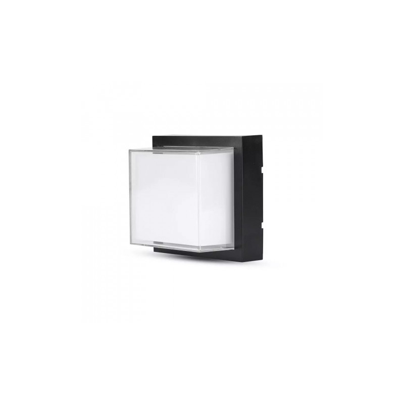 Oprawa V-TAC 12W LED IP65 Czarny Kwadrat VT-828 3000K 1200lm