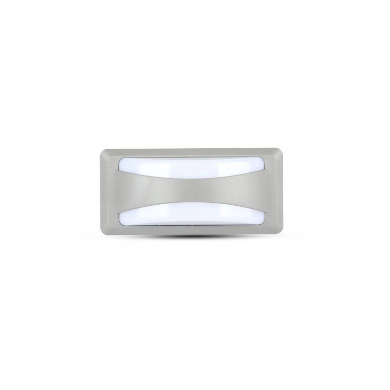 Oprawa Ścienna V-TAC 12W LED Szary IP65 VT-8058 6400K 1160lm