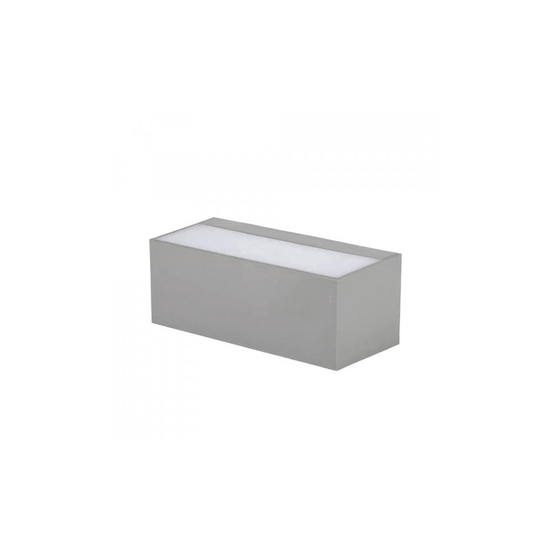 Oprawa Ścienna V-TAC 12W LED Góra Dół Szary IP65 VT-8057 6400K 1150lm