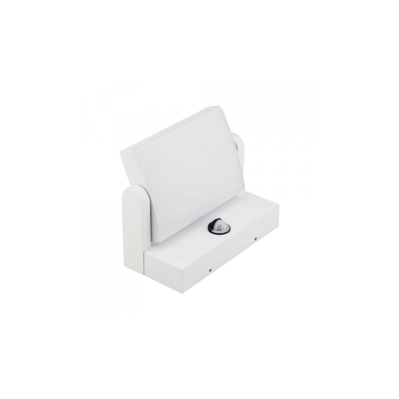 Oprawa Elewacyjna Ścienna V-TAC 17W LED Czujnik Ruchu Biała IP65 VT-11020S 3000K 2520lm
