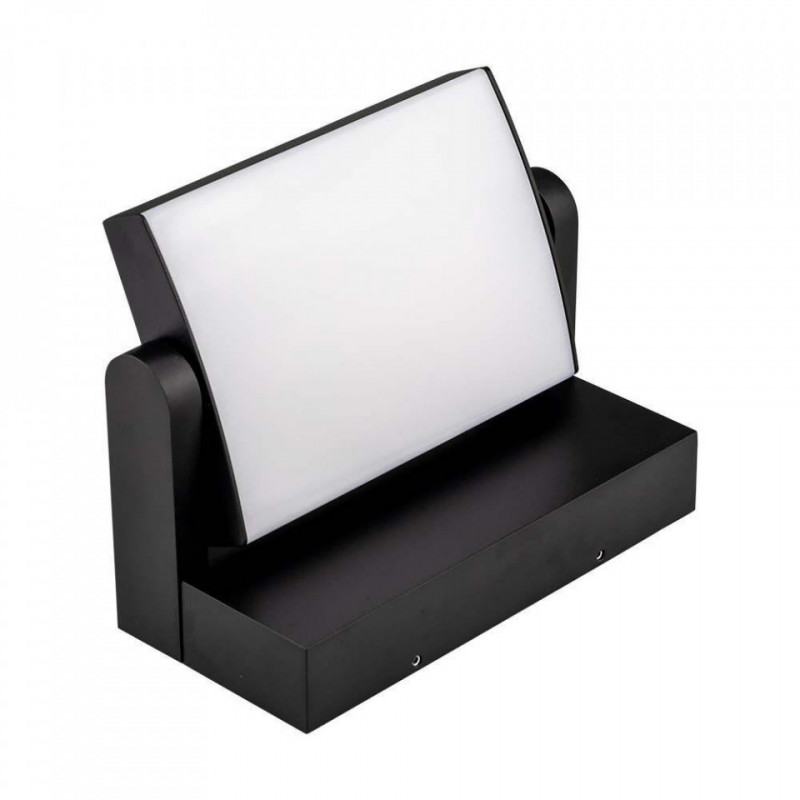 Oprawa Elewacyjna Ścienna V-TAC 17W LED Czarna IP65 VT-11020 4000K 2520lm