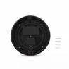 7W LED WALL LIGHT WITH CAP COVER 3000K BLACK-ROUND